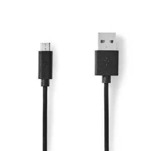 Nedis USB 2.0-Kabel A Male - Micro-B Male 2,0m