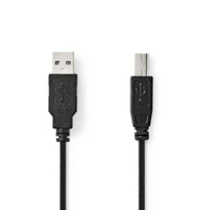 Nedis USB 2.0-Kabel A Male - B Male 1,0m